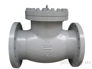 ASTM A352 LC3 Swing Check Valve,300LB,12 Inch,Flange End