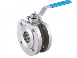 DIN Wafer Stainless Steel Ball Valve